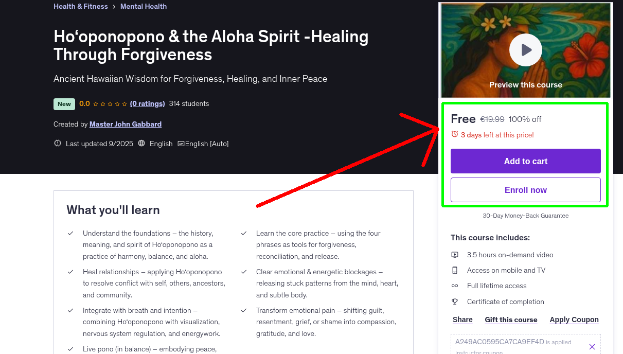 Ho‘oponopono & the Aloha Spirit -Healing Through Forgiveness