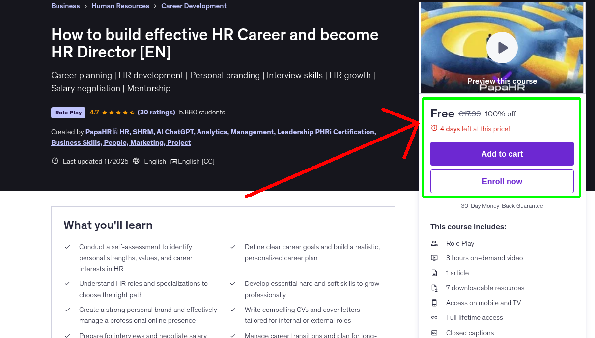 How to build effective HR Career and become HR Director [EN]