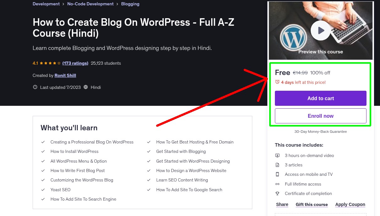 How to Create Blog On WordPress - Full A-Z Course (Hindi)