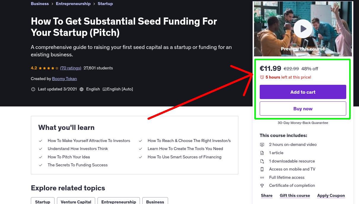 How To Get Substantial Seed Funding For Your Startup (Pitch)