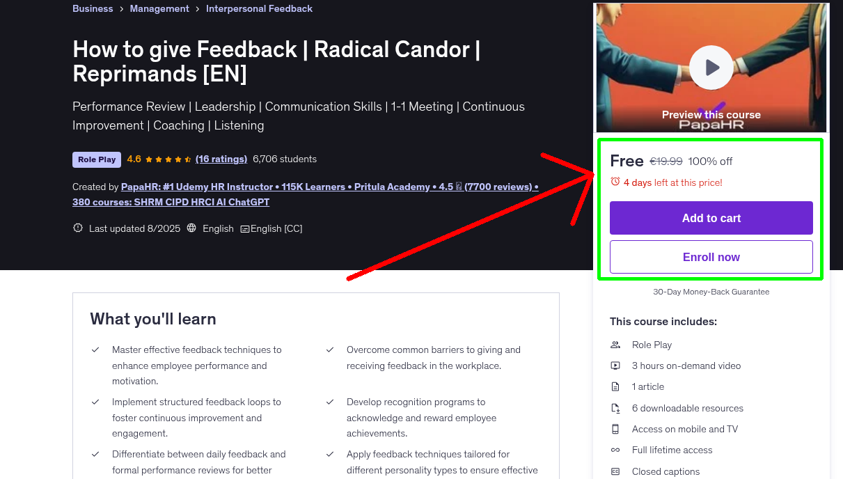 How to give Feedback | Radical Candor | Reprimands [EN]