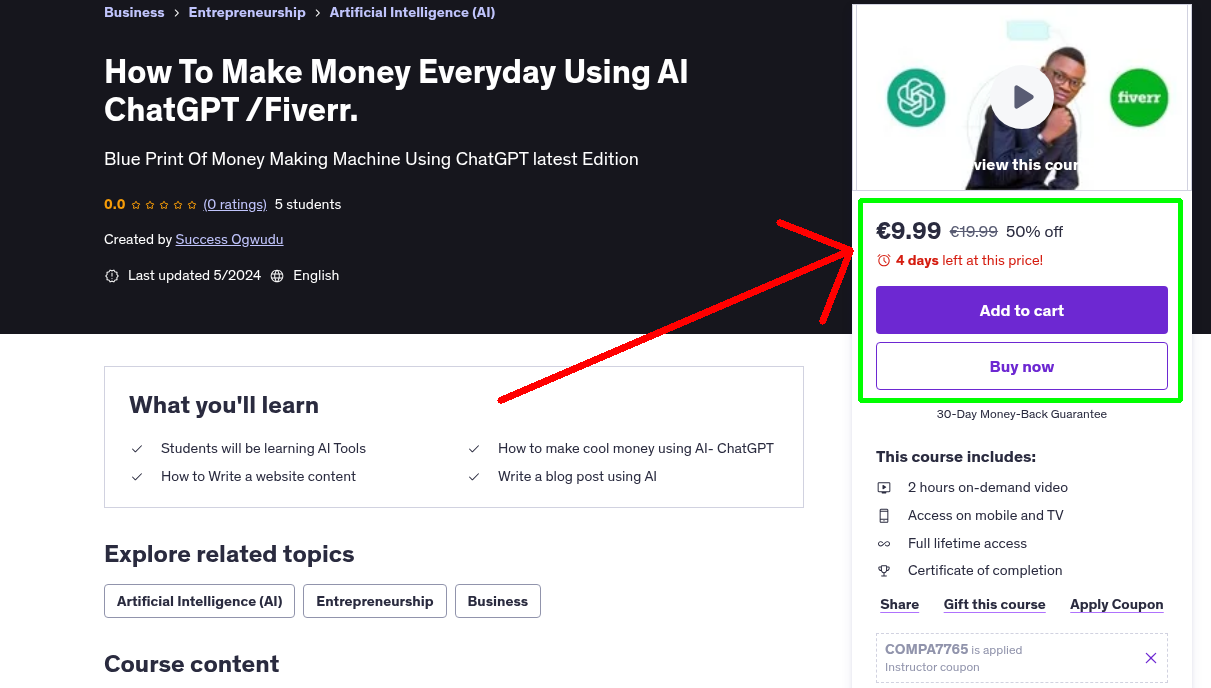 How To Make Money Everyday Using AI ChatGPT /Fiverr.