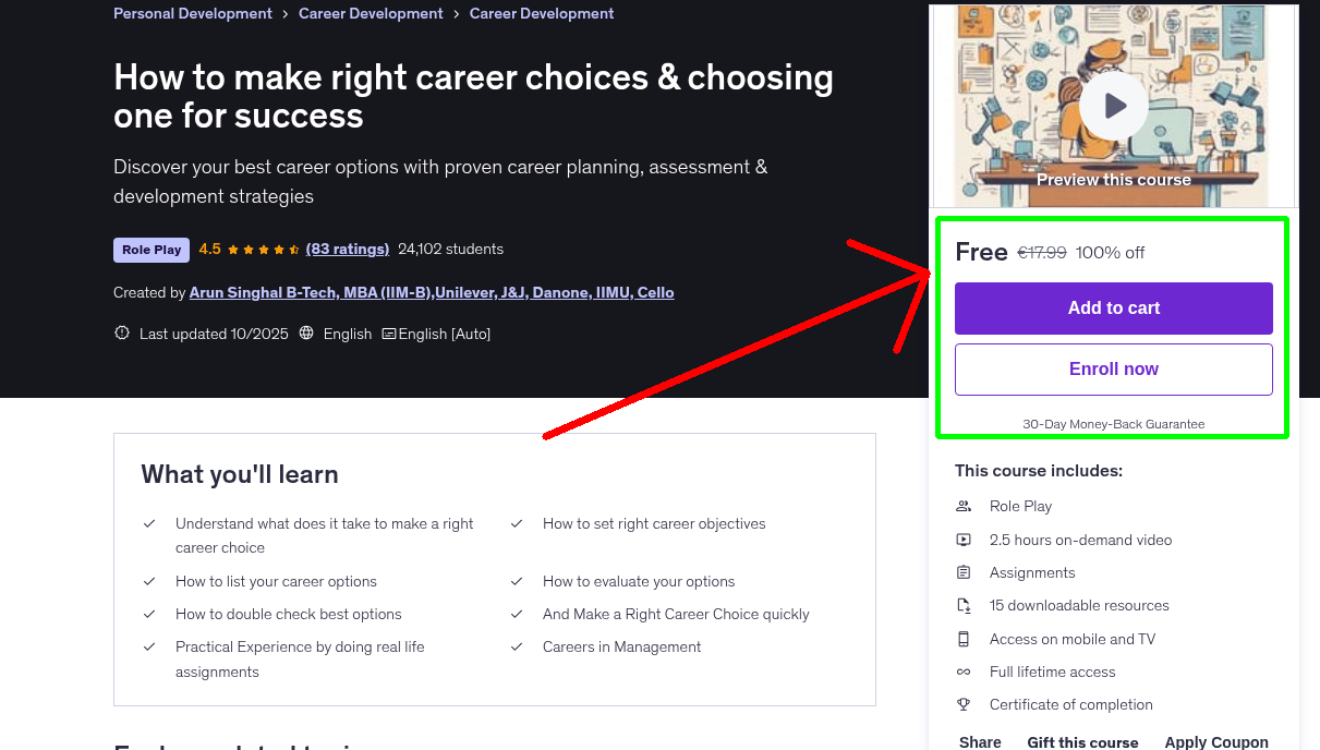 How to make right career choices & choosing one for success