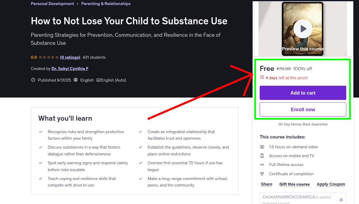 How to Not Lose Your Child to Substance Use