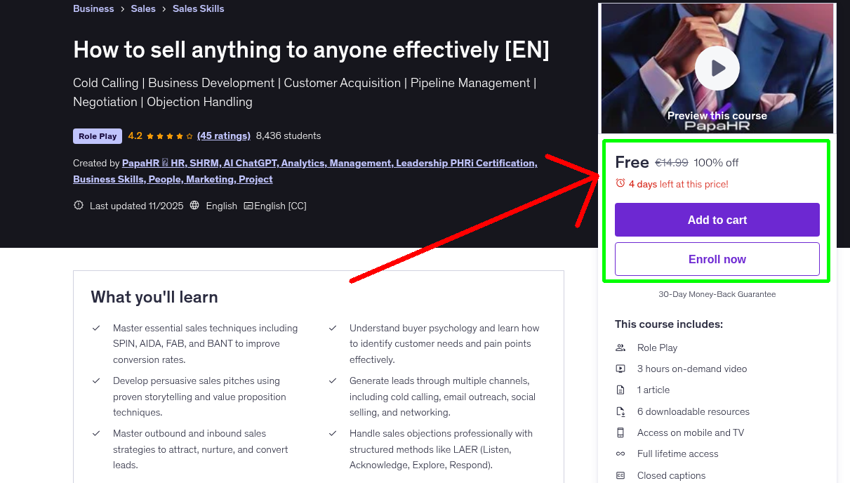 How to sell anything to anyone effectively [EN]