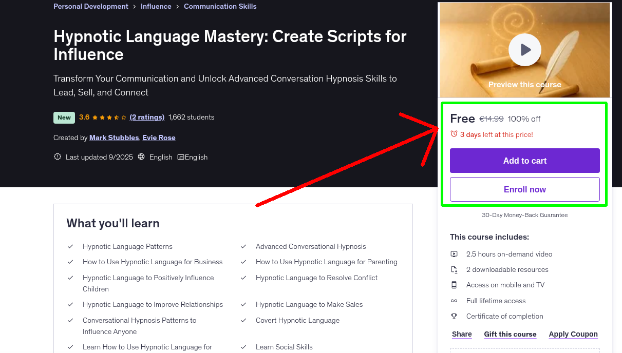 Hypnotic Language Mastery: Create Scripts for Influence