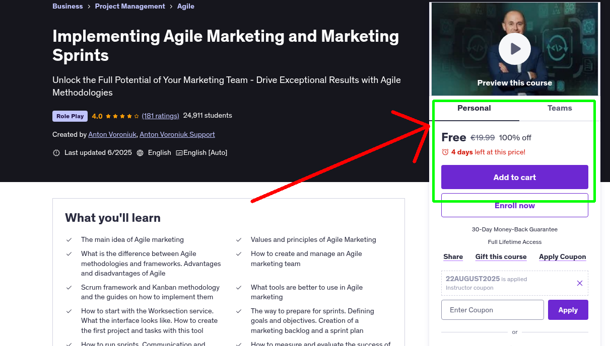Implementing Agile Marketing and Marketing Sprints