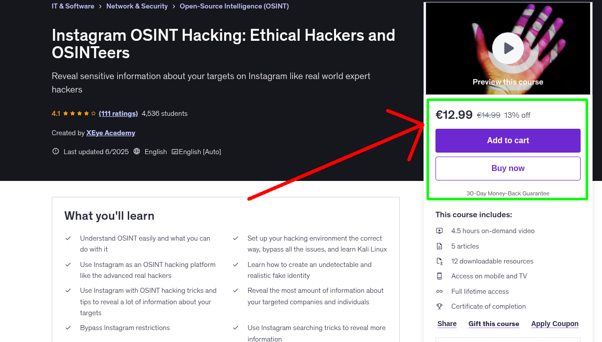Instagram OSINT Hacking: Ethical Hackers and OSINTeers