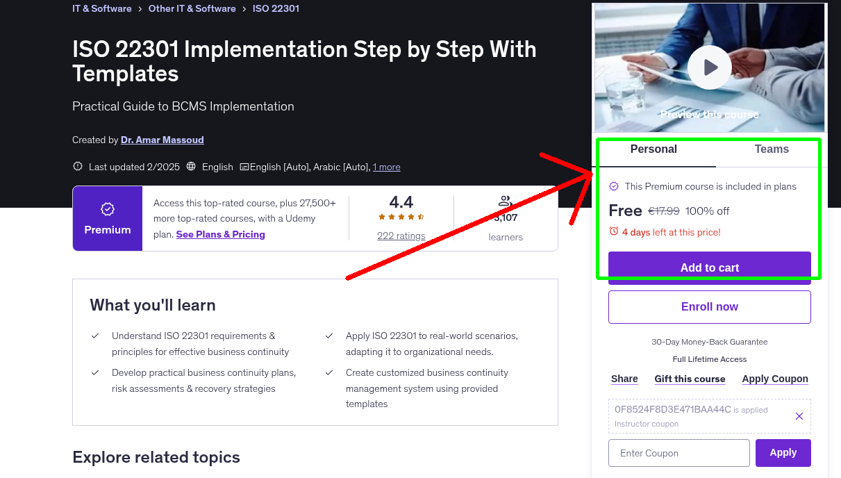 ISO 22301 Implementation Step by Step With Templates