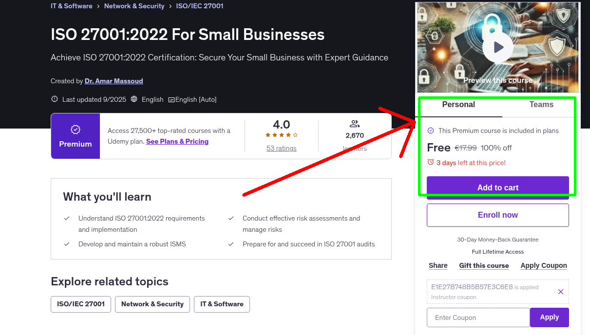 ISO 27001:2022 For Small Businesses