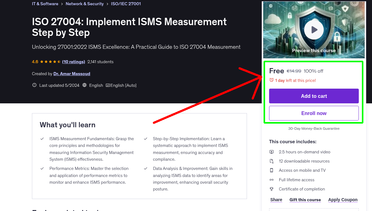 ISO 27004: Implement ISMS Measurement Step by Step
