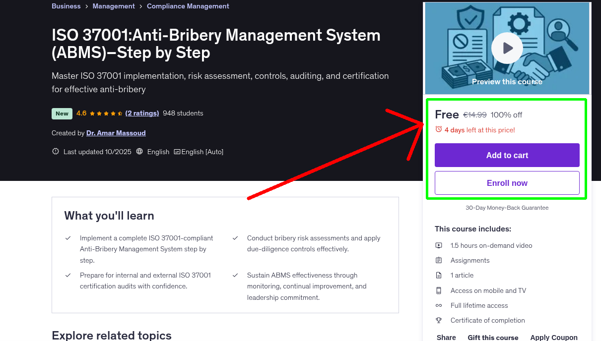 ISO 37001:Anti-Bribery Management System (ABMS)–Step by Step