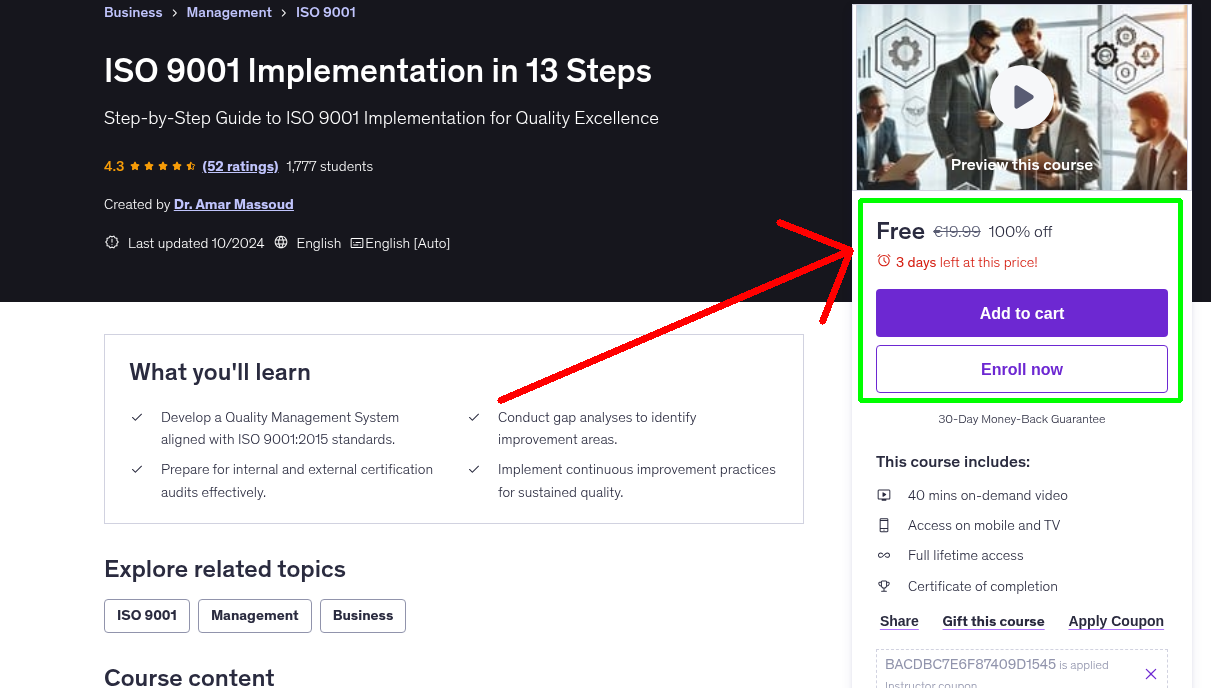 ISO 9001 Implementation in 13 Steps
