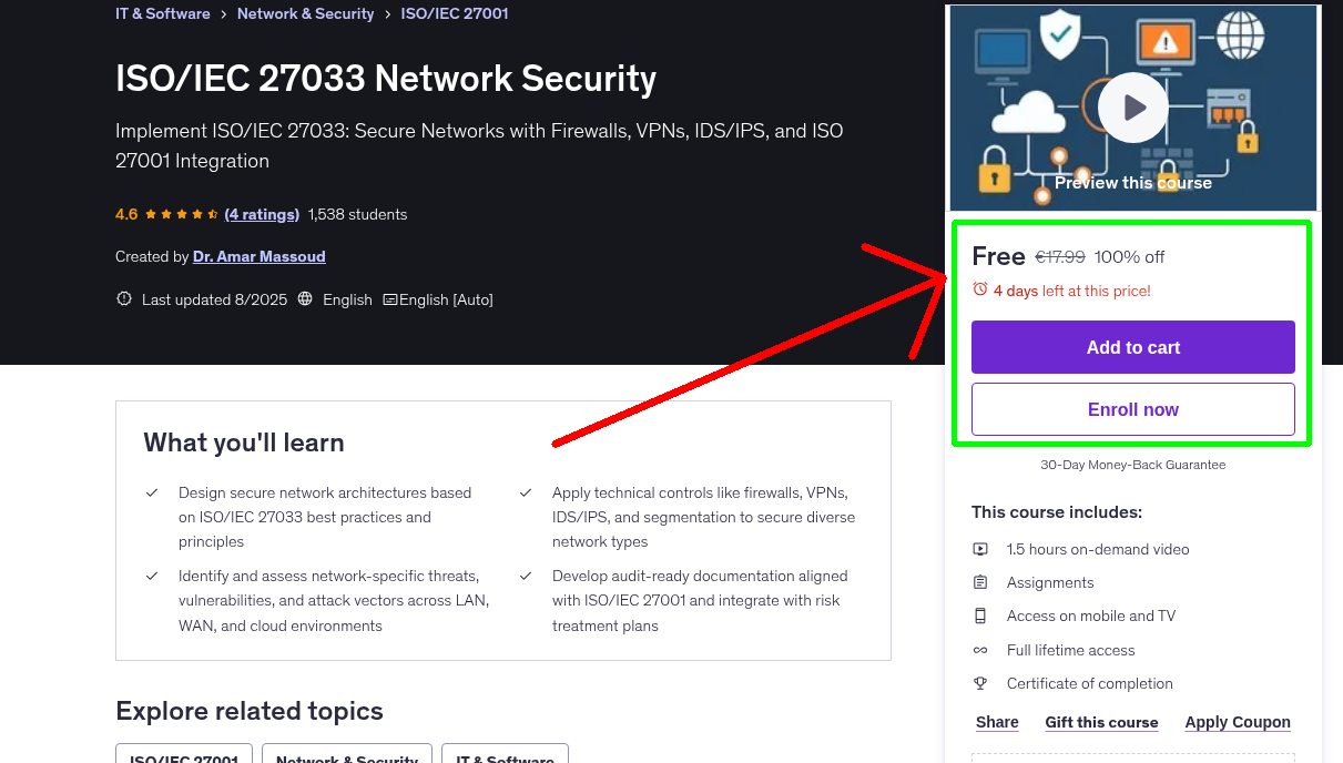 ISO/IEC 27033 Network Security