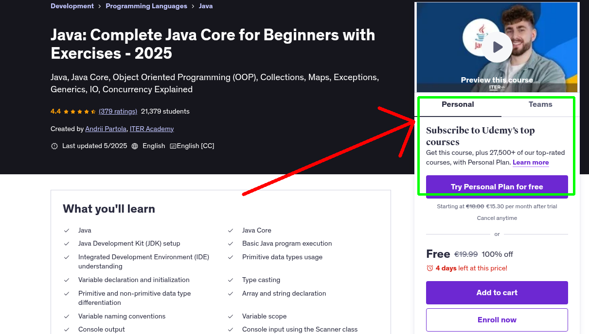 Java: Complete Java Core for Beginners with Exercises - 2025