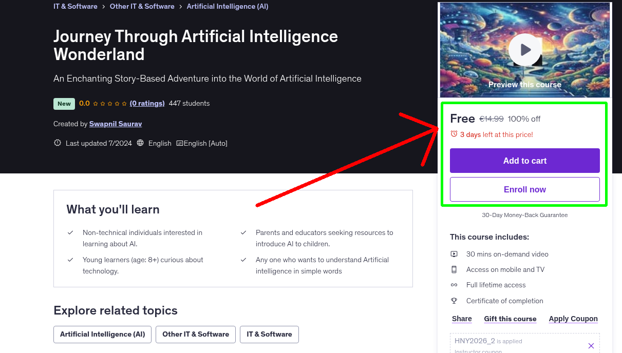 Journey Through Artificial Intelligence Wonderland