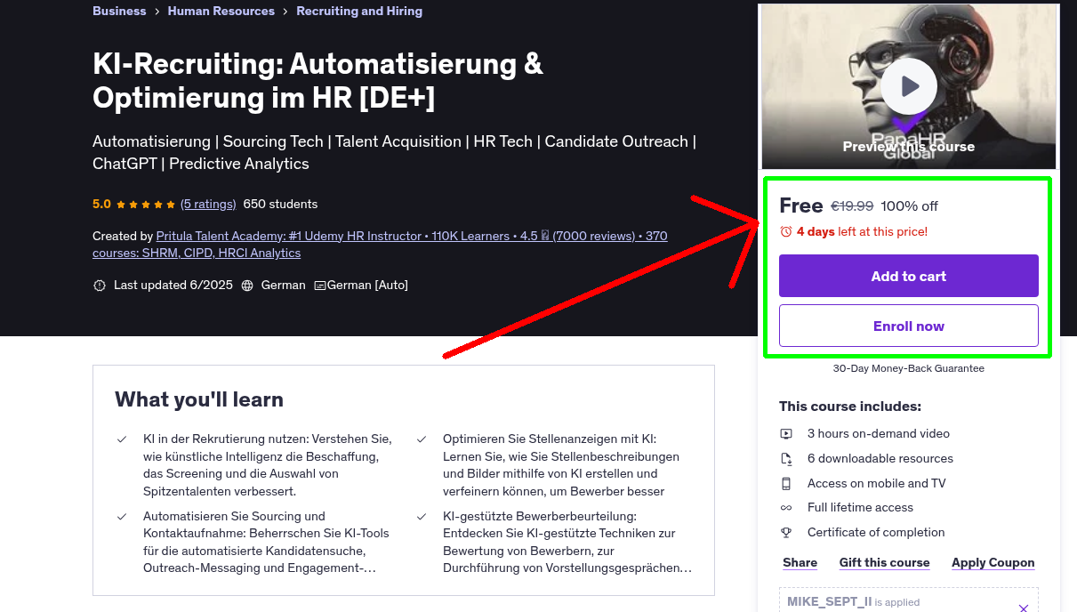 KI-Recruiting: Automatisierung & Optimierung im HR [DE+]