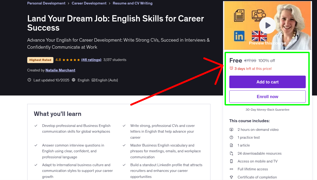 Land Your Dream Job: English Skills for Career Success