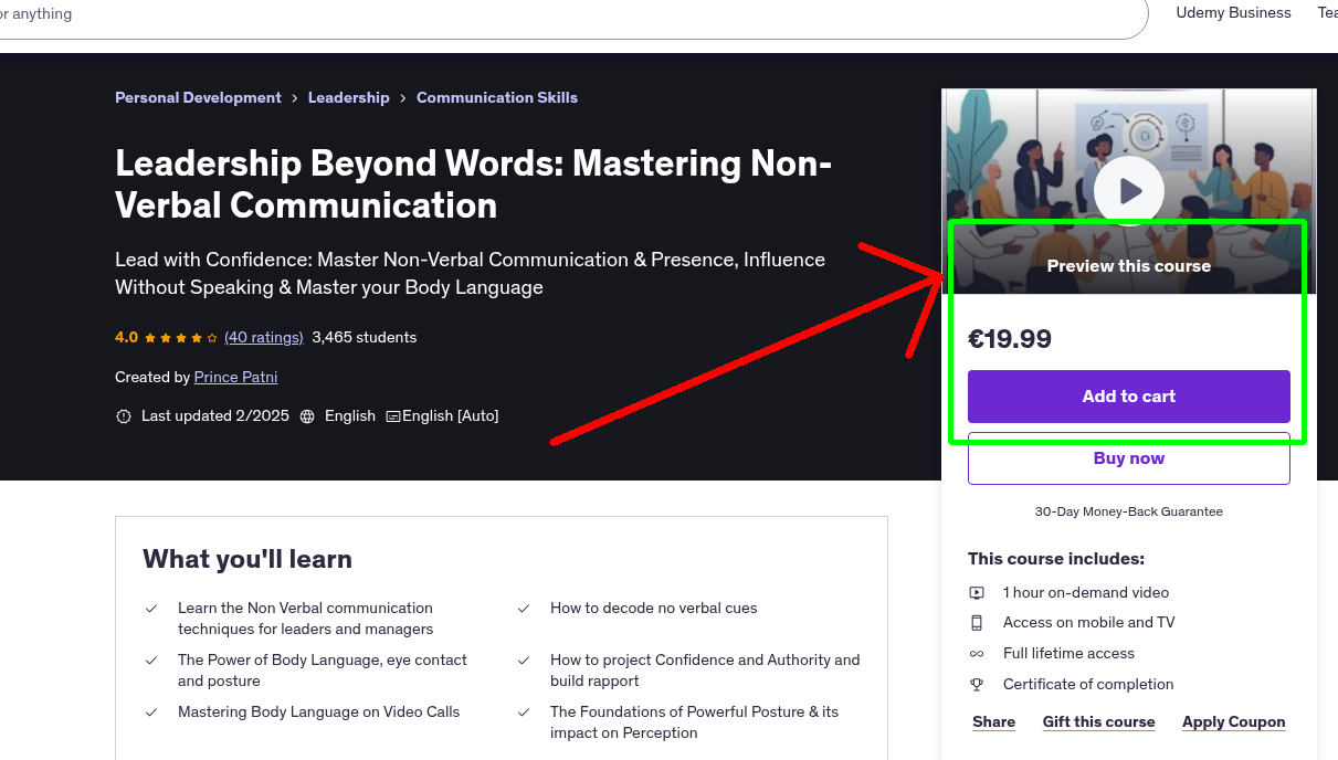 Leadership Beyond Words: Mastering Non-Verbal Communication