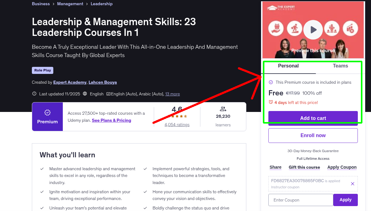 Leadership & Management Skills: 23 Leadership Courses In 1