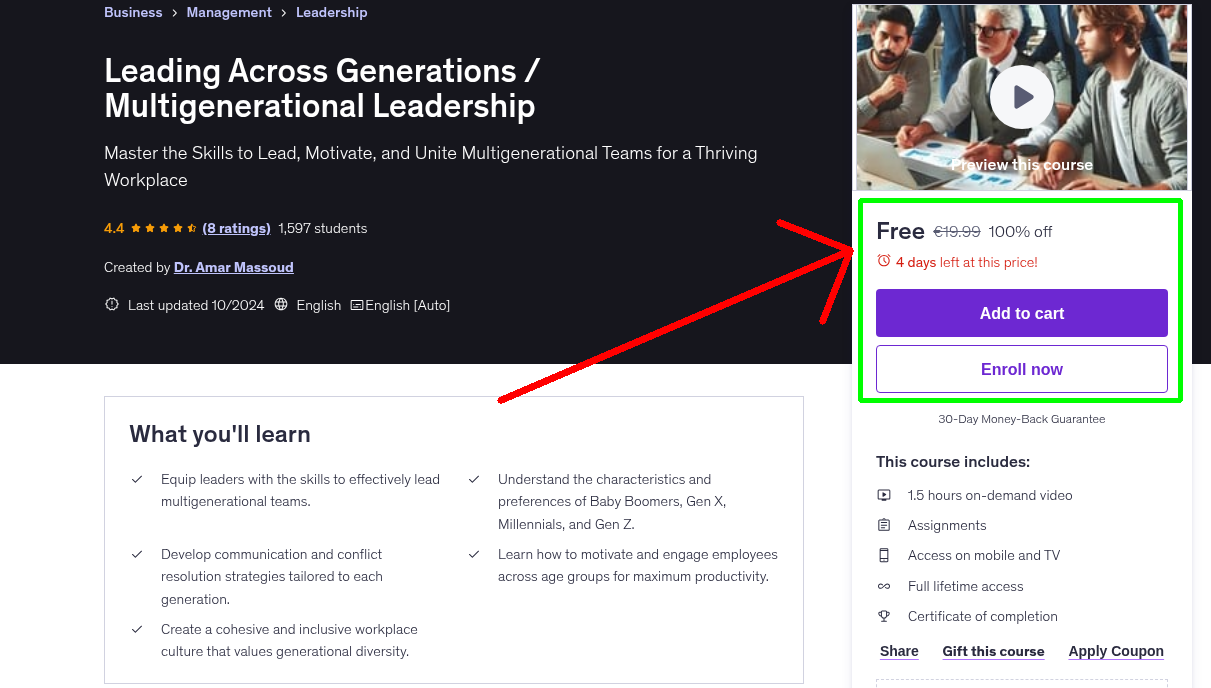 Leading Across Generations / Multigenerational Leadership
