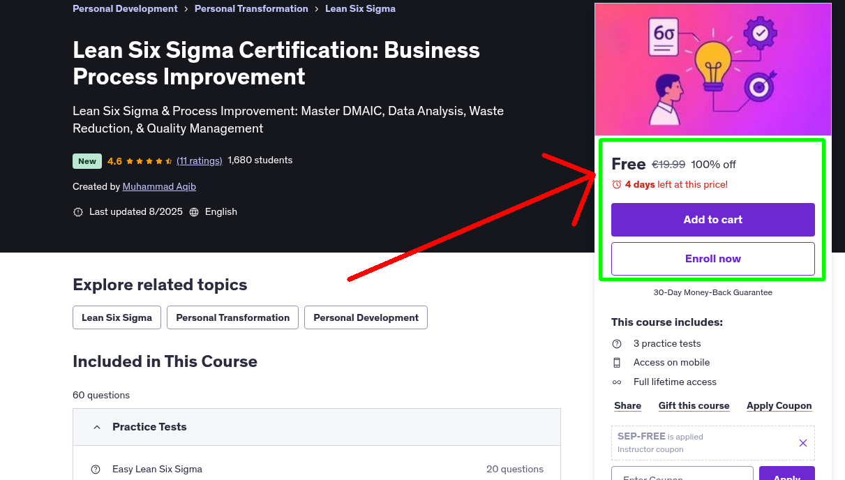 Lean Six Sigma Certification: Business Process Improvement