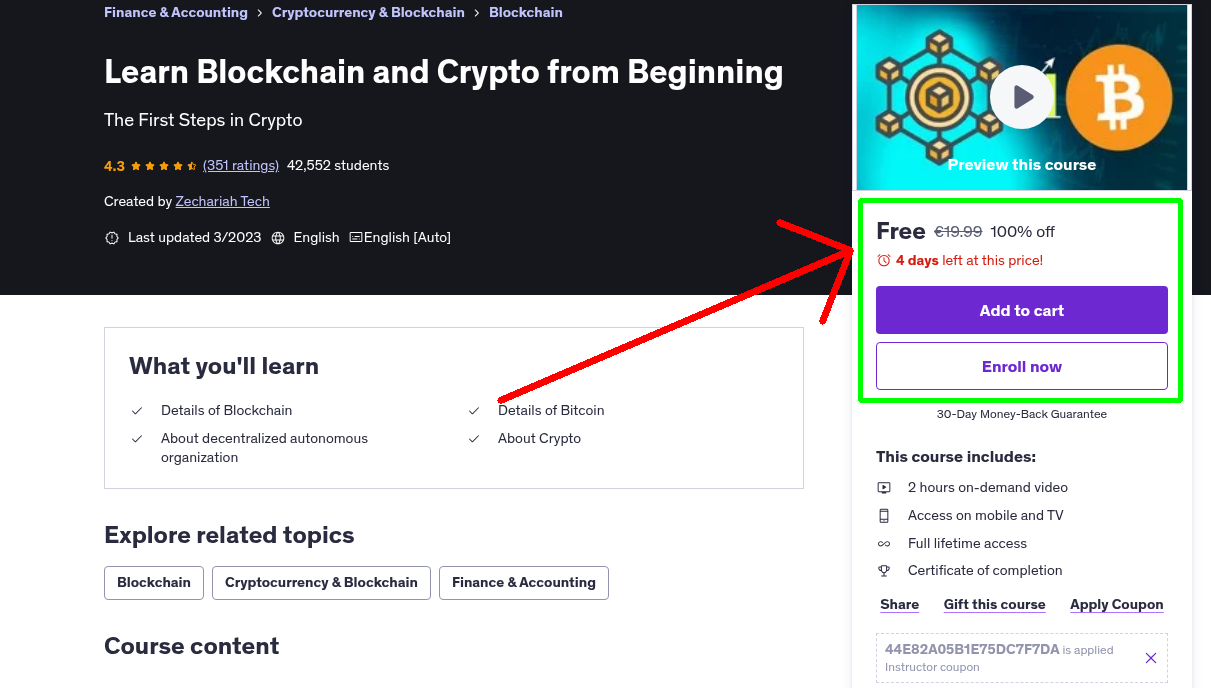 Learn Blockchain and Crypto from Beginning