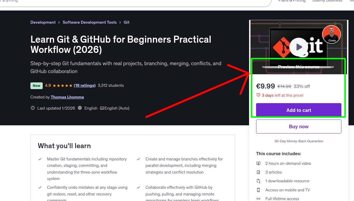 Learn Git & GitHub for Beginners Practical Workflow (2026)