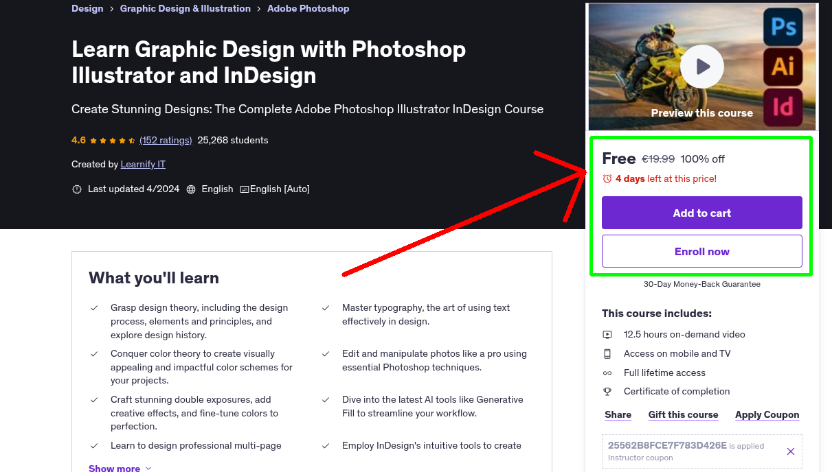 Learn Graphic Design with Photoshop Illustrator and InDesign