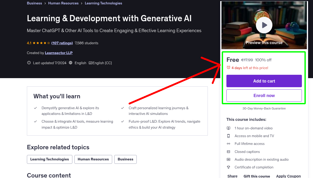 Learning & Development with Generative AI