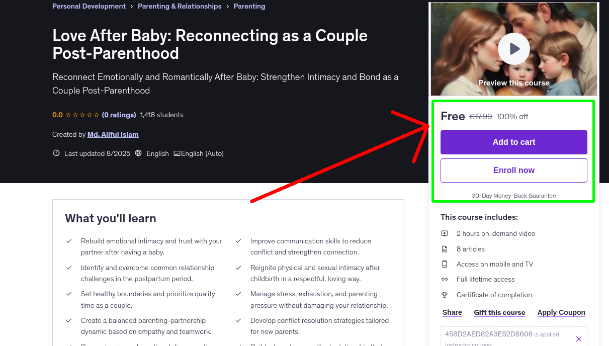 Love After Baby: Reconnecting as a Couple Post-Parenthood