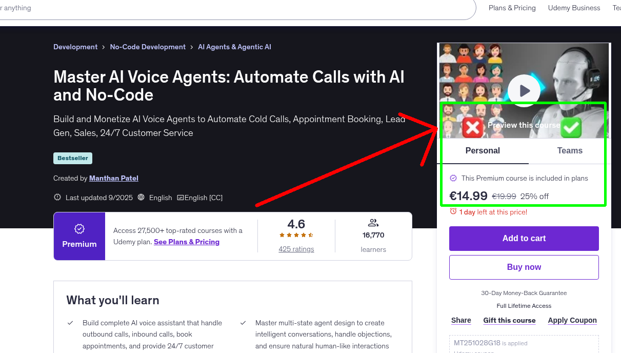 Master AI Voice Agents: Automate Calls with AI and No-Code