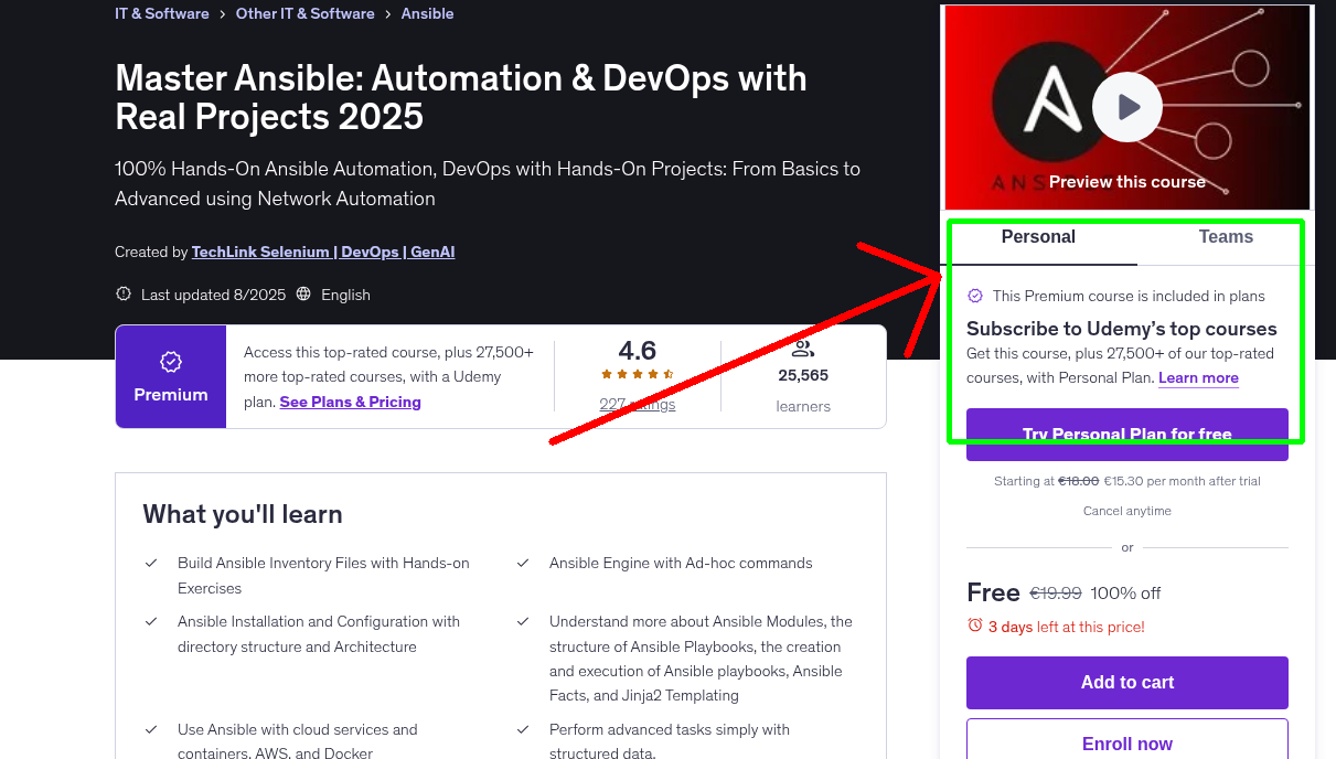 Master Ansible: Automation & DevOps with Real Projects 2025