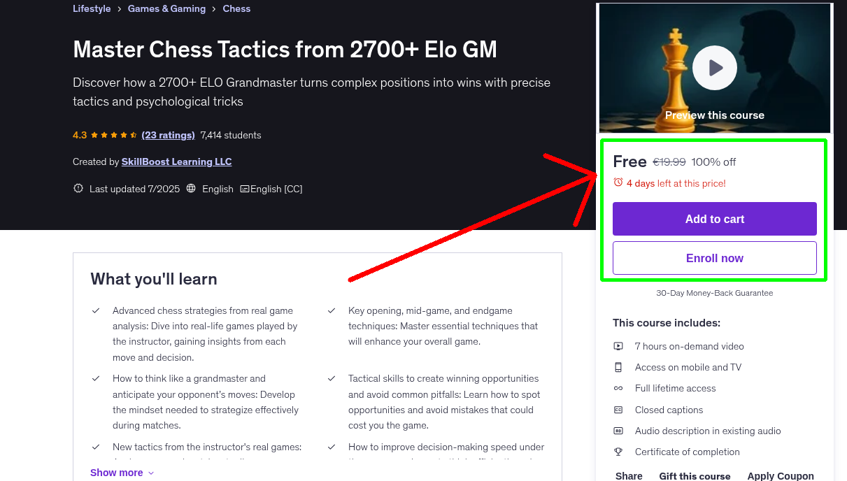 Master Chess Tactics from 2700+ Elo GM