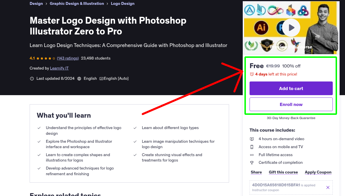 Master Logo Design with Photoshop Illustrator Zero to Pro