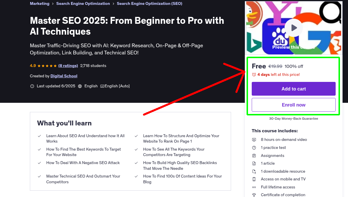 Master SEO 2025: From Beginner to Pro with AI Techniques