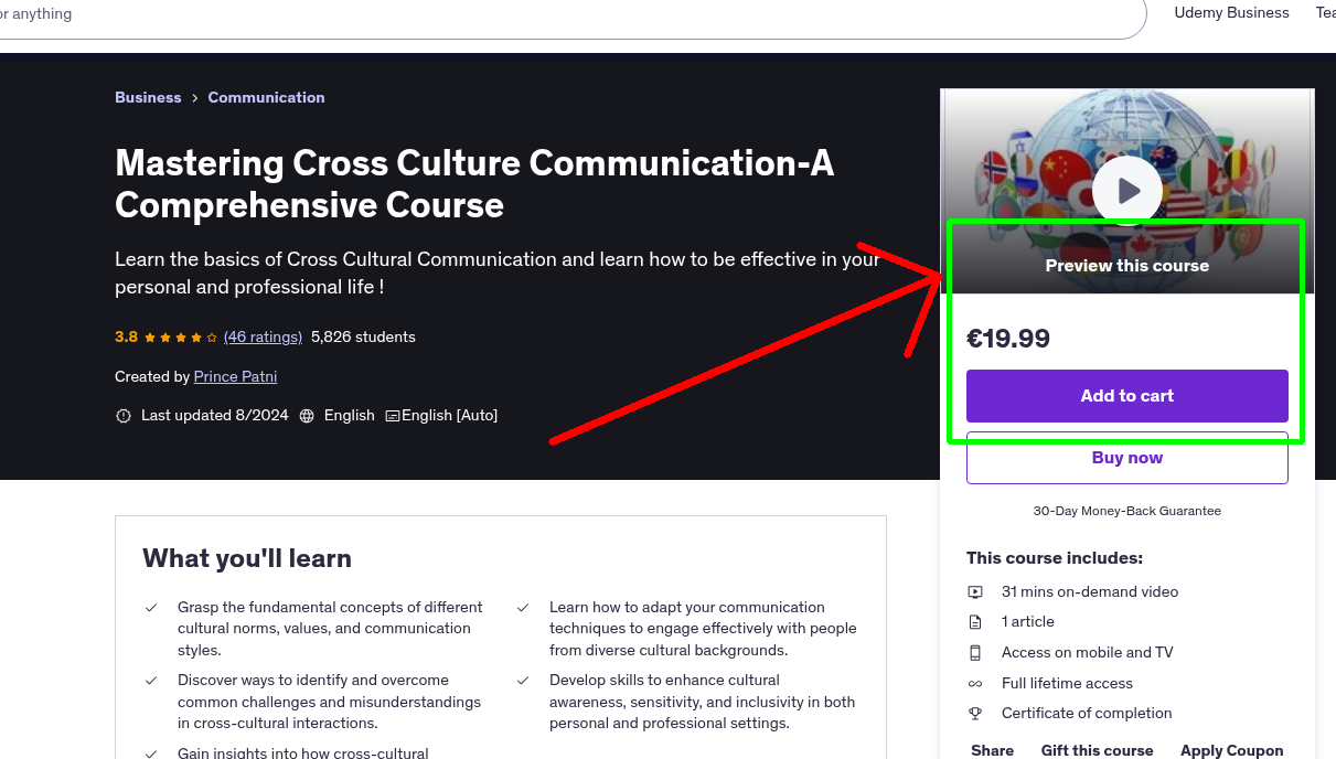 Mastering Cross Culture Communication-A Comprehensive Course