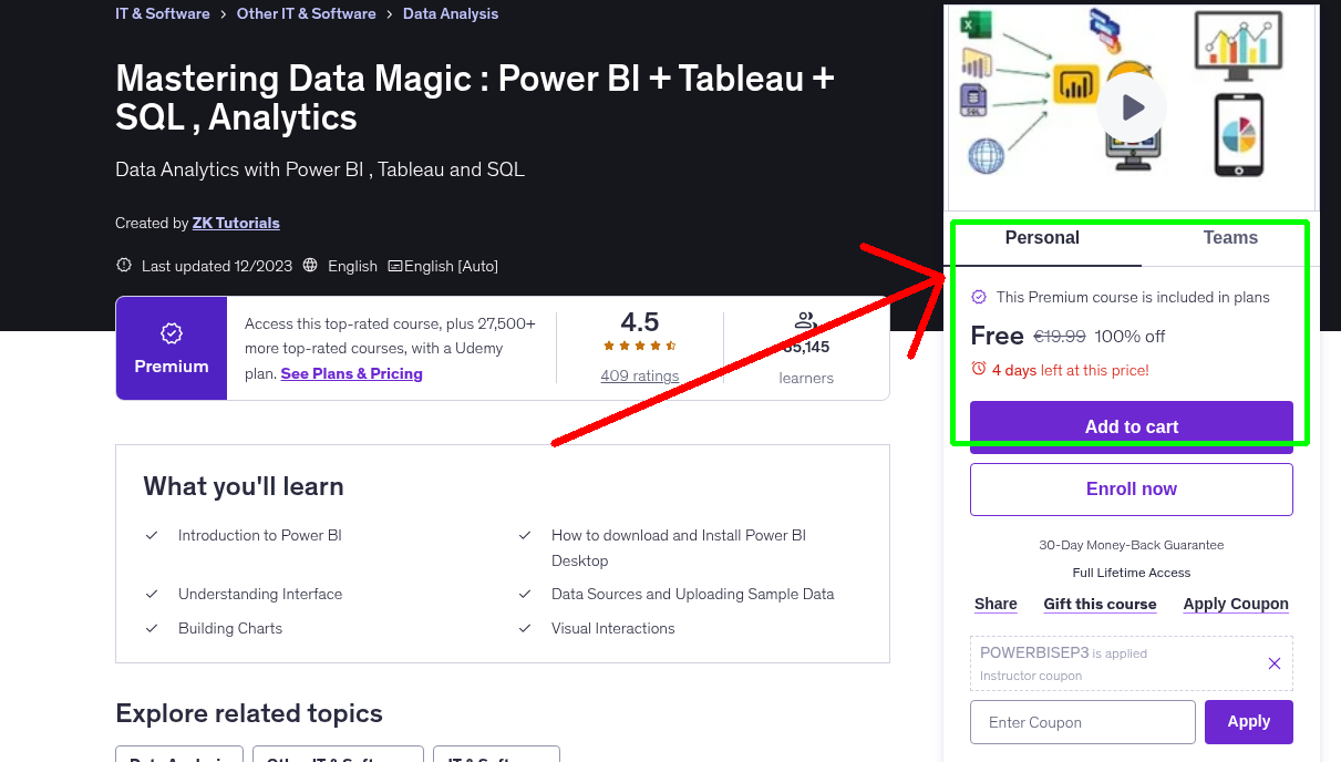 Mastering Data Magic : Power BI + Tableau + SQL , Analytics