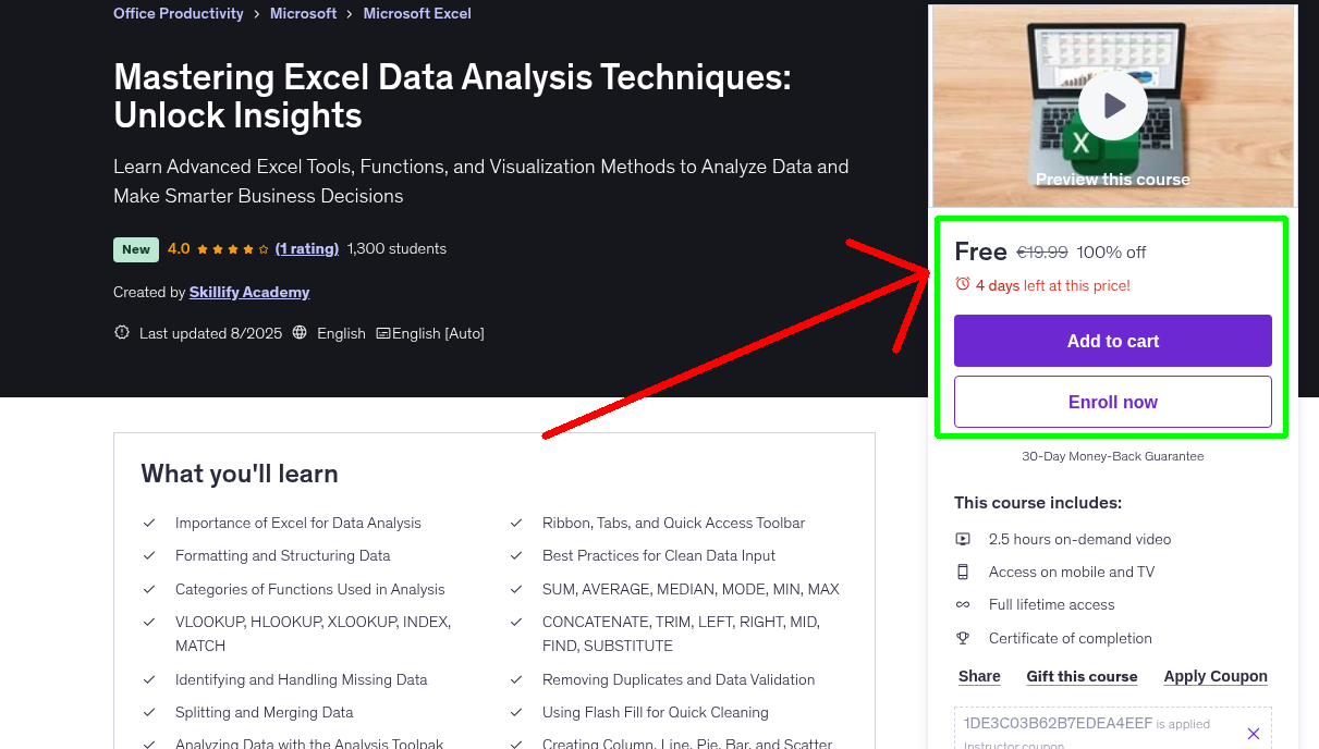 Mastering Excel Data Analysis Techniques: Unlock Insights