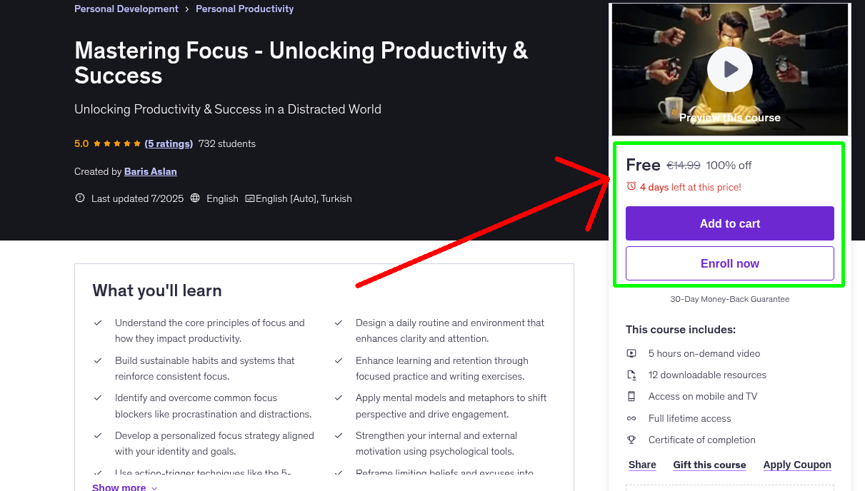 Mastering Focus - Unlocking Productivity & Success