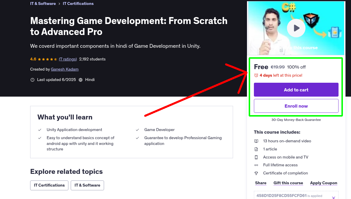 Mastering Game Development: From Scratch to Advanced Pro