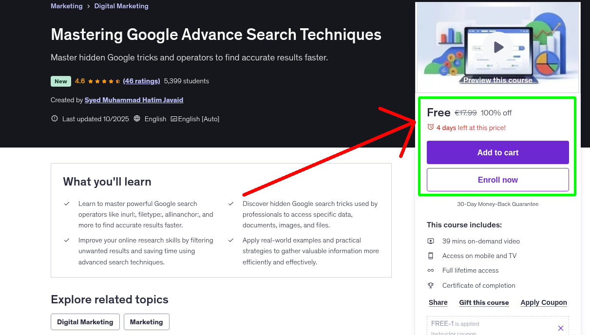 Mastering Google Advance Search Techniques