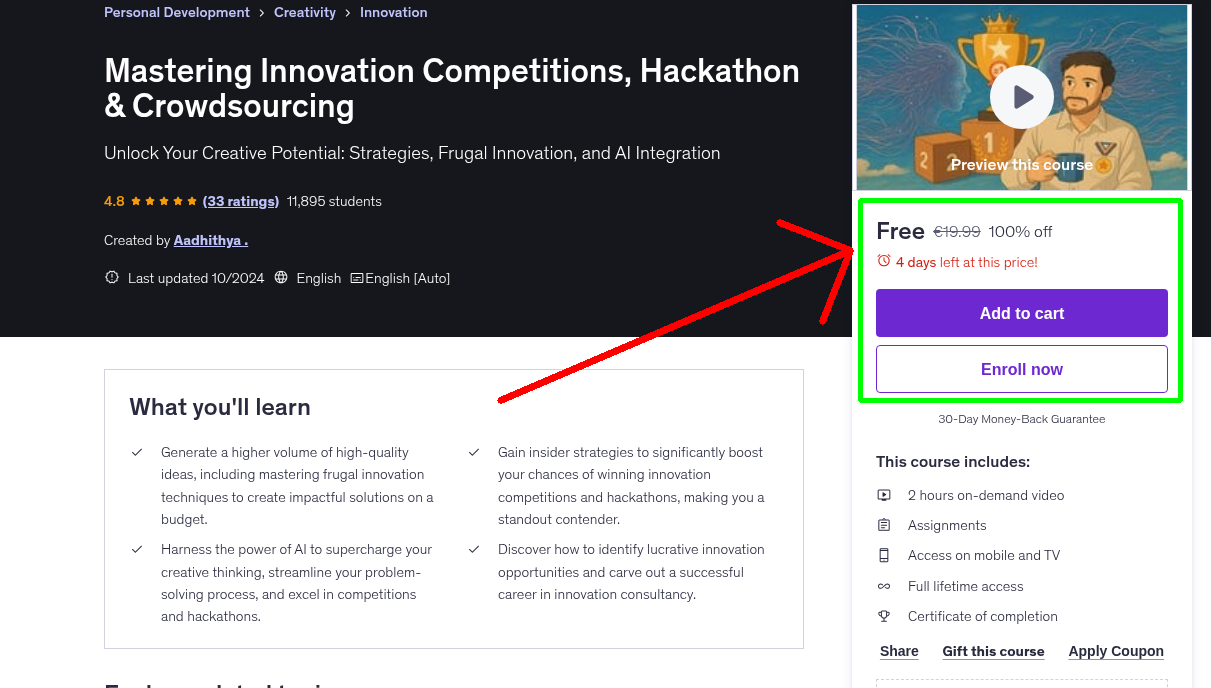 Mastering Innovation Competitions, Hackathon & Crowdsourcing
