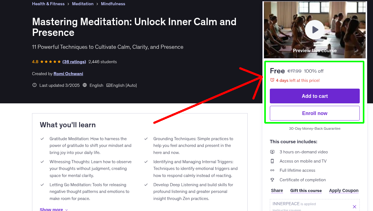 Mastering Meditation: Unlock Inner Calm and Presence