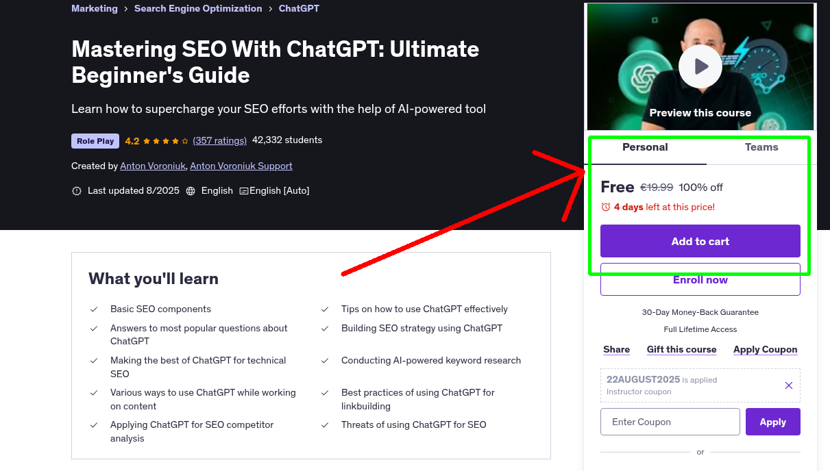 Mastering SEO With ChatGPT: Ultimate Beginner's Guide