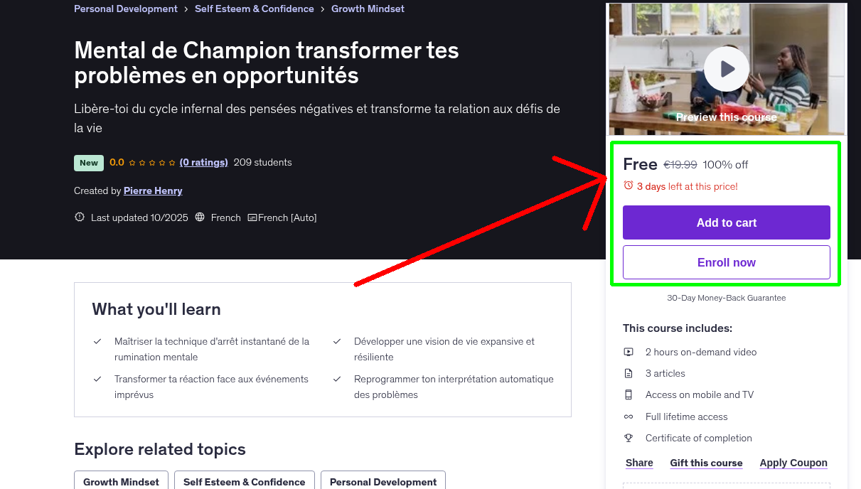 Mental de Champion transformer tes problèmes en opportunités
