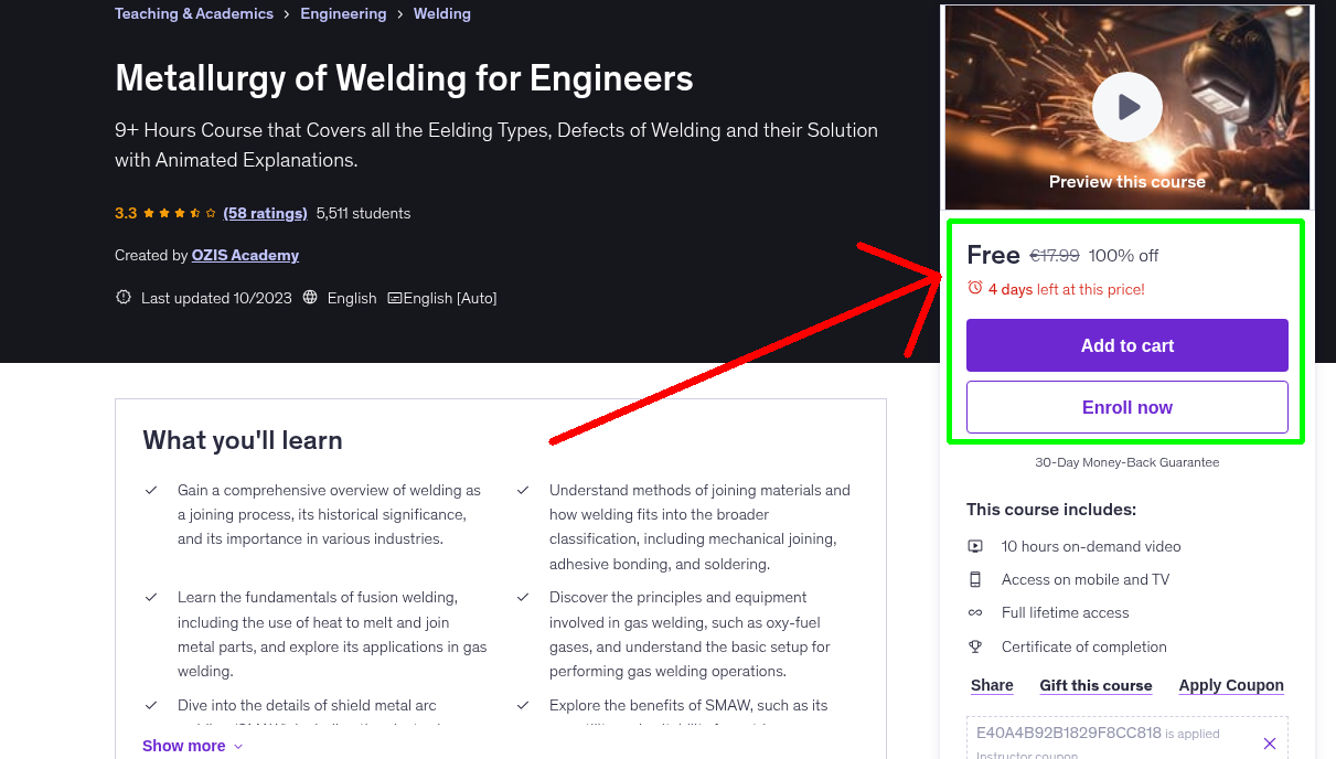 Metallurgy of Welding for Engineers