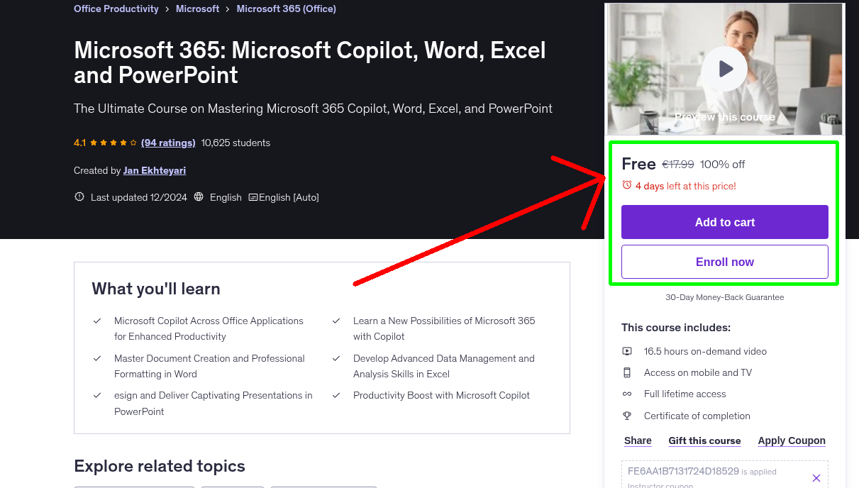 Microsoft 365: Microsoft Copilot, Word, Excel and PowerPoint