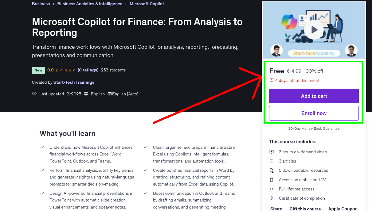 Microsoft Copilot for Finance: From Analysis to Reporting