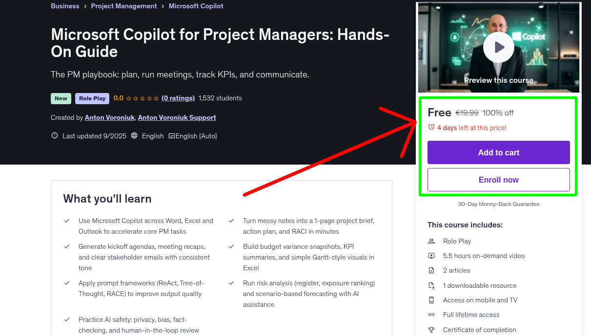Microsoft Copilot for Project Managers: Hands-On Guide
